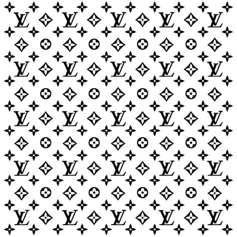 white louis vuitton pattern